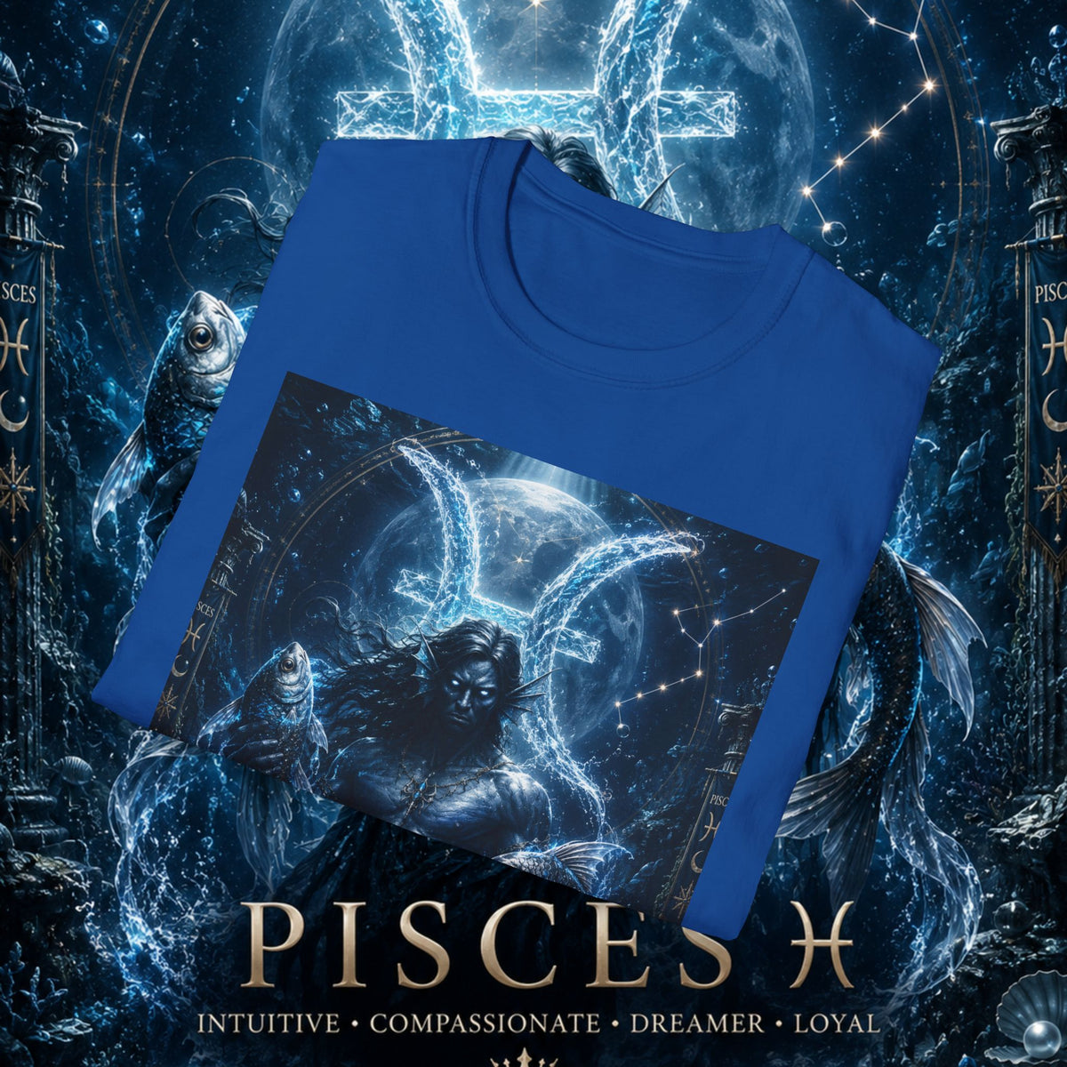 "Camiseta Piscis — El Guardián de las Profundidades"