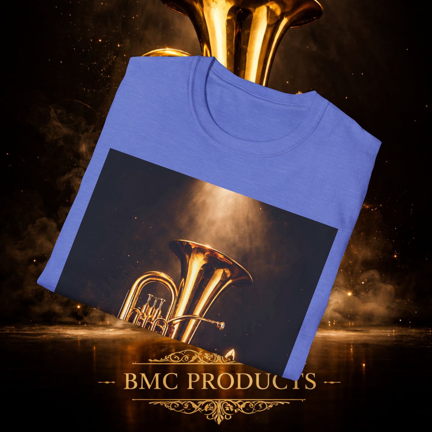 "Camiseta Tuba 🎺🔥 Cuando el alma suena, todo arde.”
