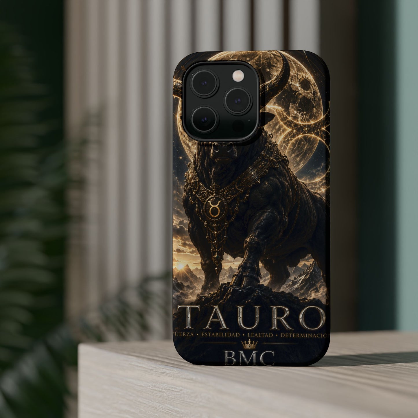 "Funda Magnética Reforzada♉ Tauro — Fuerza silenciosa de la tierra"