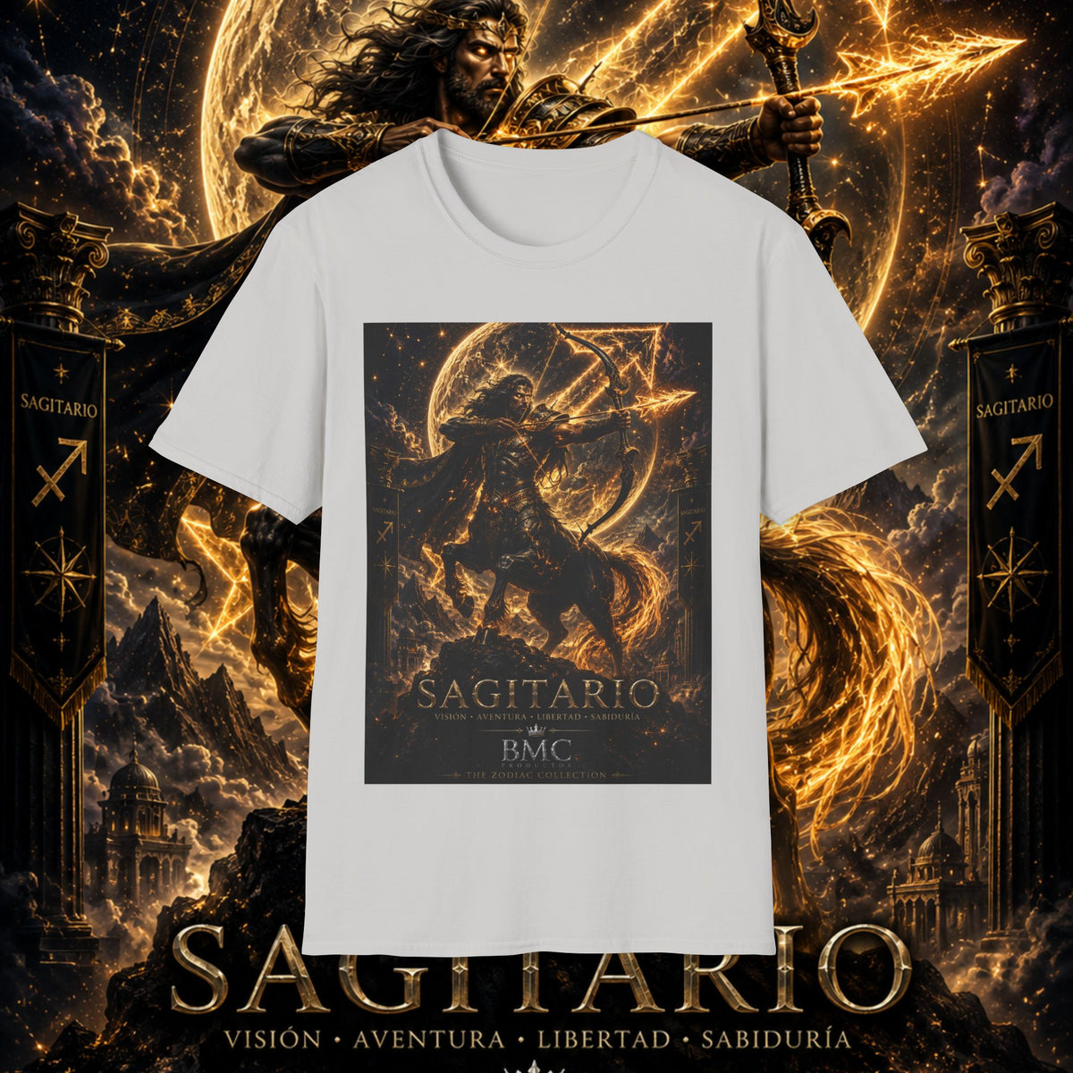 "Camiseta Sagitario – El Cazador del Horizonte"