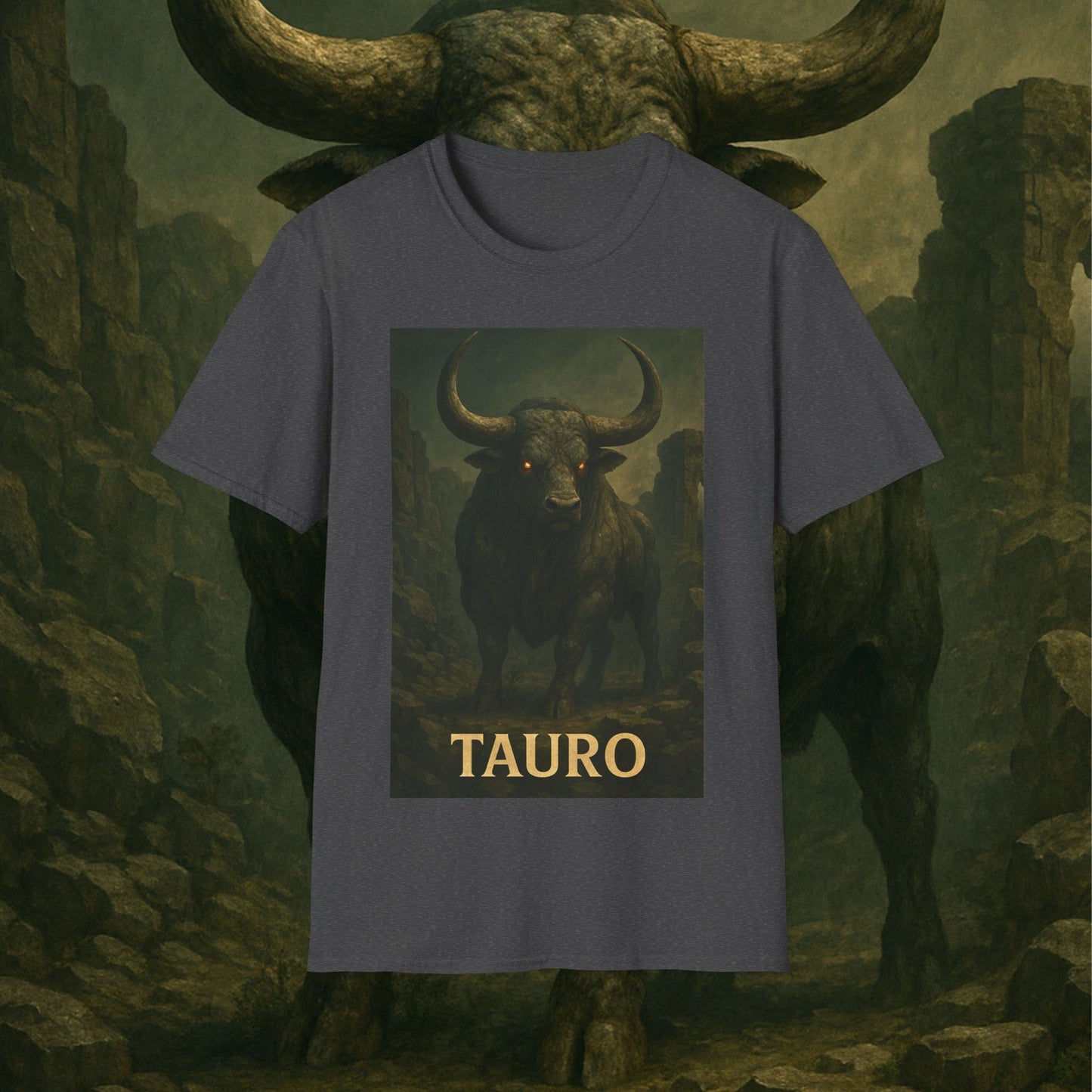 "Camiseta ♉ Tauro — Fuerza silenciosa de la tierra"