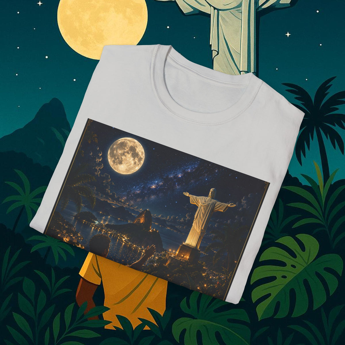 "Camiseta Brasil: Ritmo, Naturaleza y Alegría Infinita 🎶🌴🏖️"