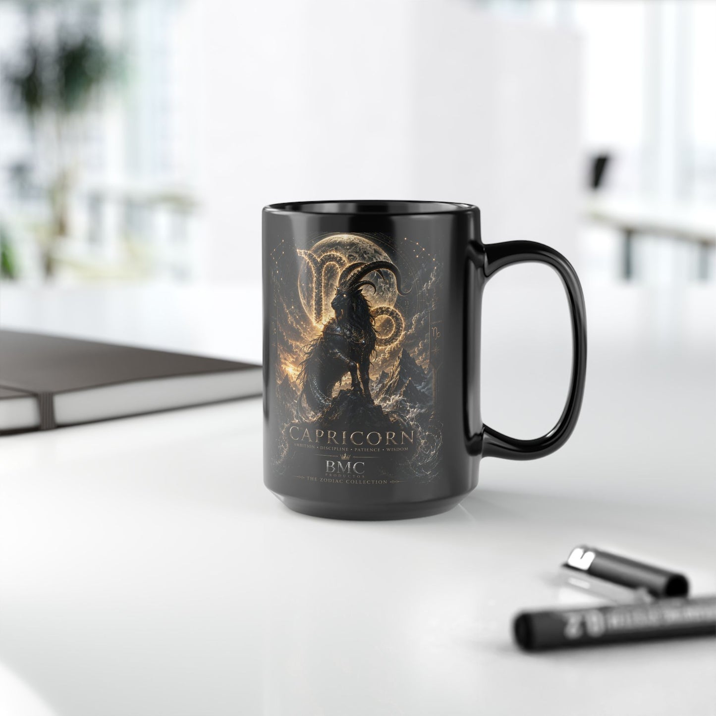 "Taza ♑ Capricornio – El Guardián de las Cumbres"