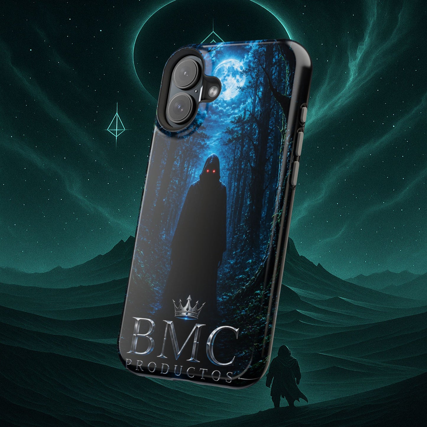 "Funda Magnética Reforzada🖤 El Vigía del Bosque Oscuro"
