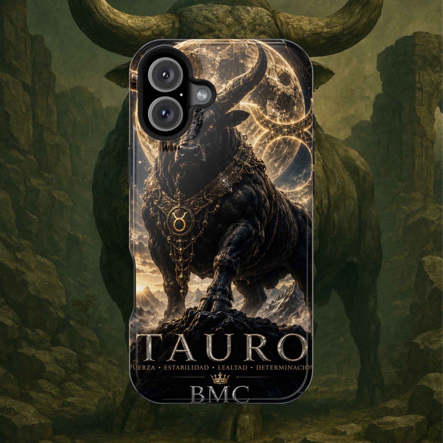"Funda Magnética Reforzada♉ Tauro — Fuerza silenciosa de la tierra"