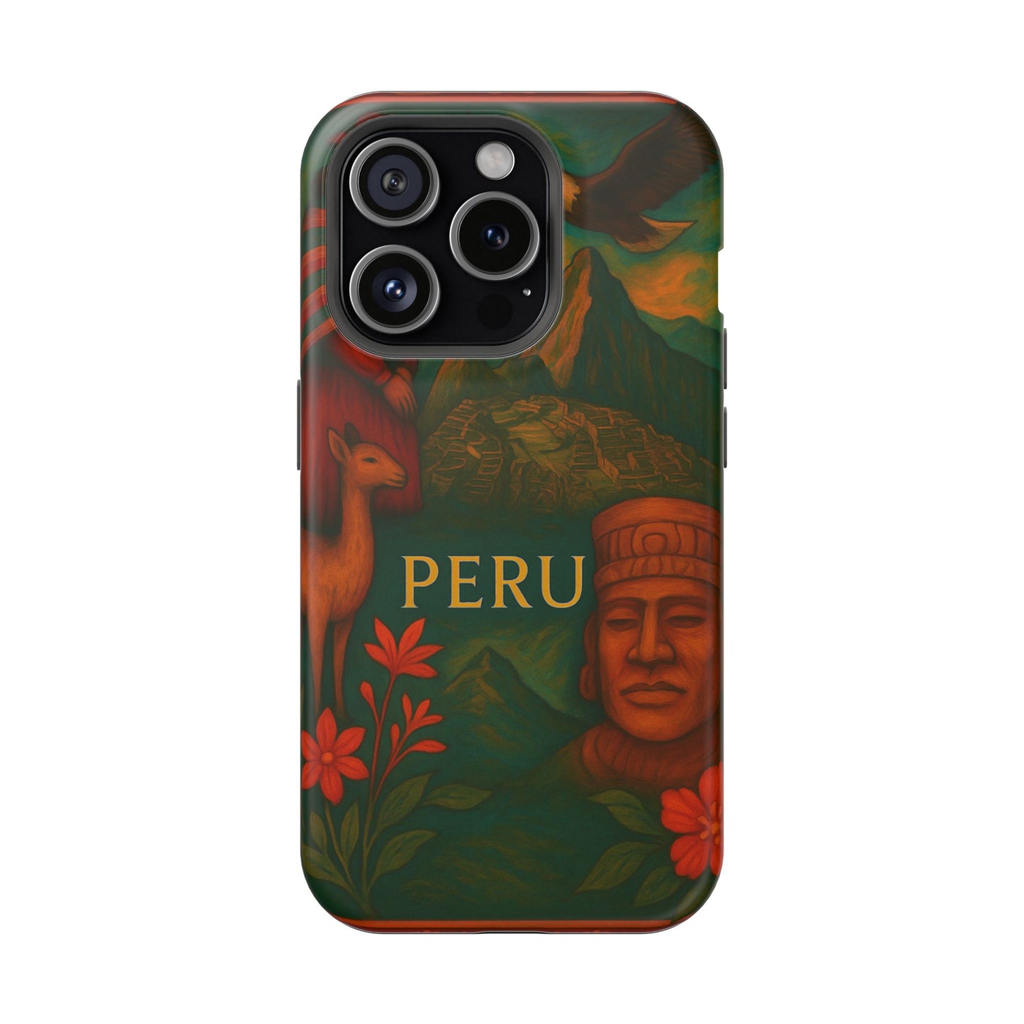 "Funda Magnética Reforzada Perú: Misticismo, Historia y Maravillas Eternas 🏔️🦙🛕"