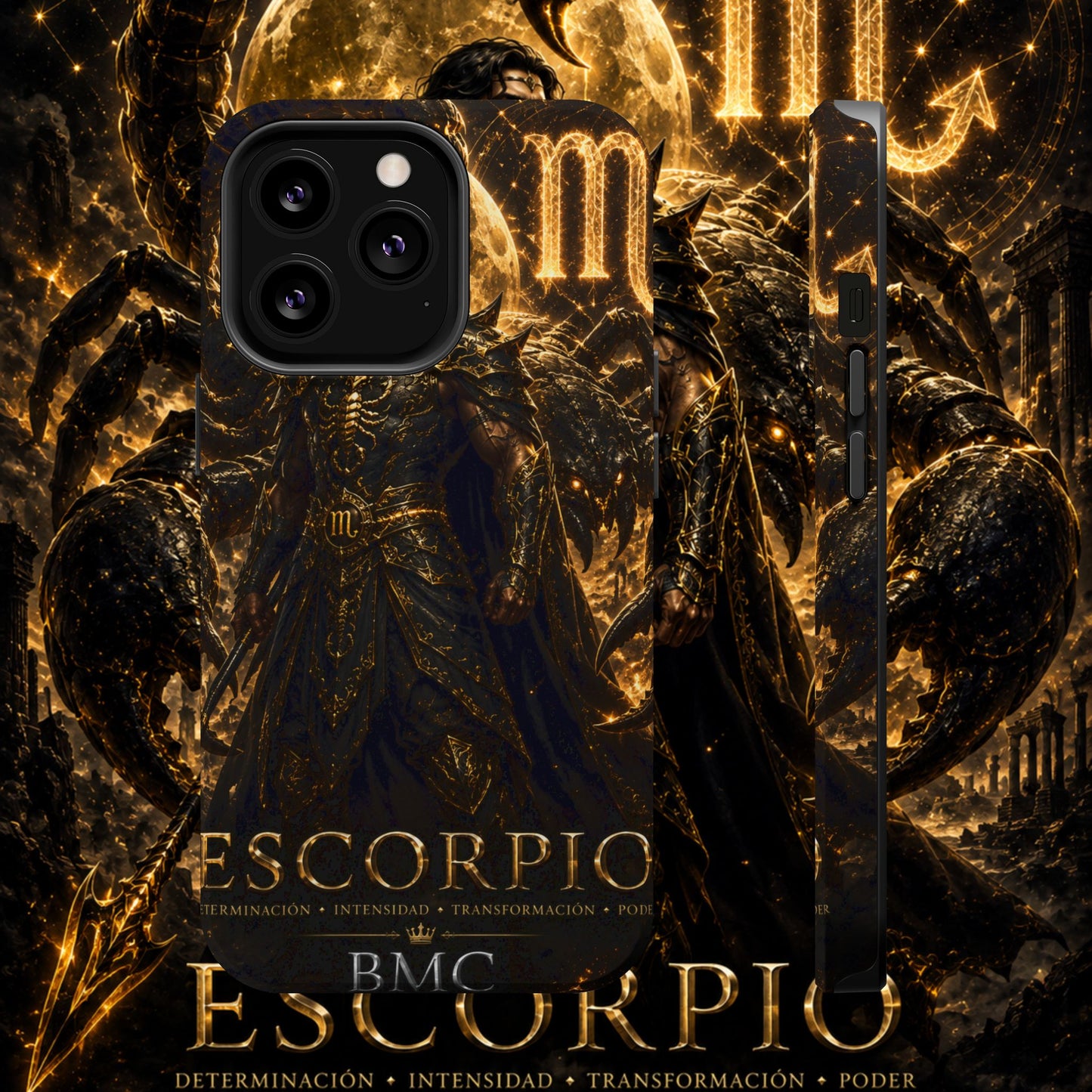 "Funda Magnética Reforzada ESCORPIO – El Vigilante de las Sombras"
