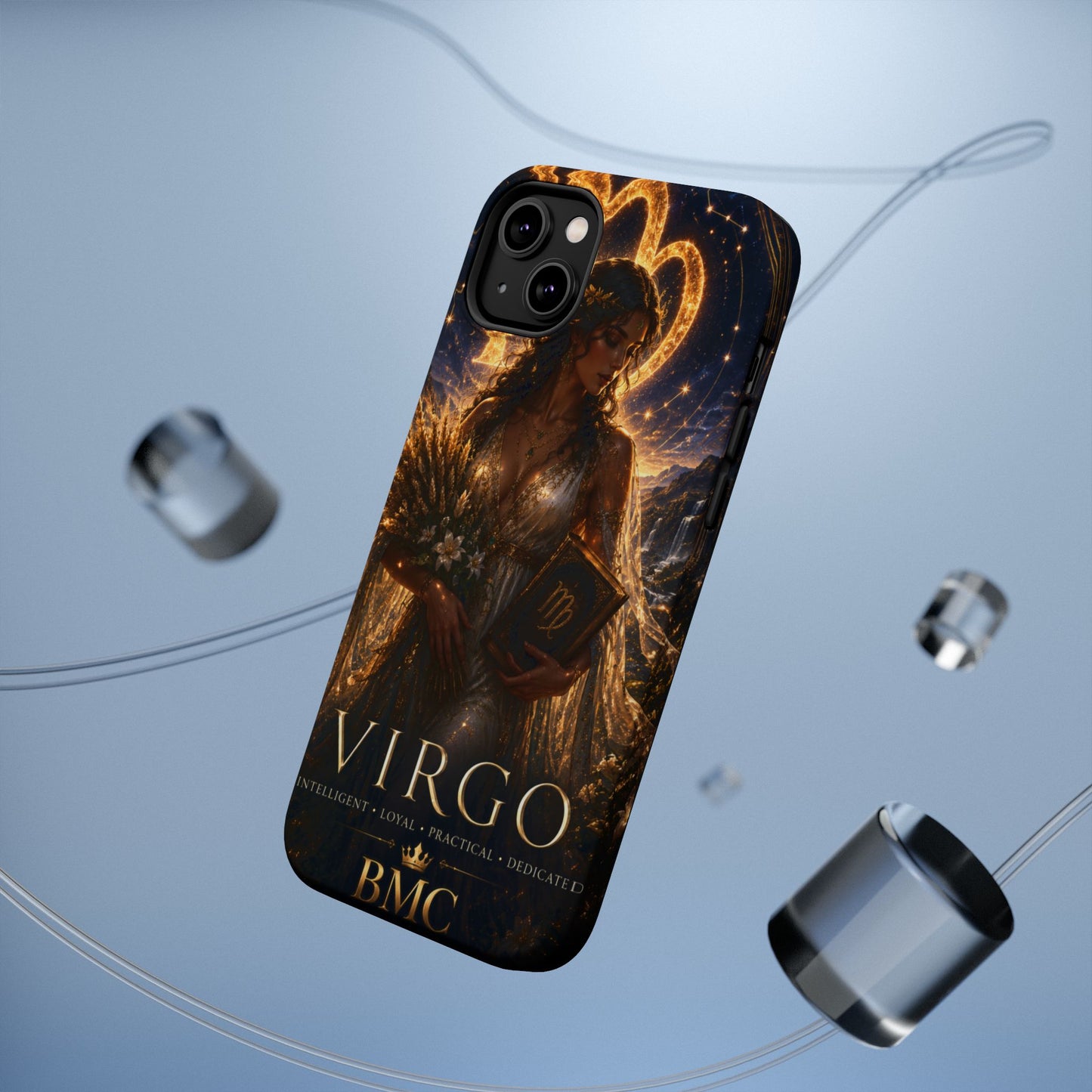 "Funda Magnética Reforzada ♍ Virgo-La Guardiana del Conocimiento"
