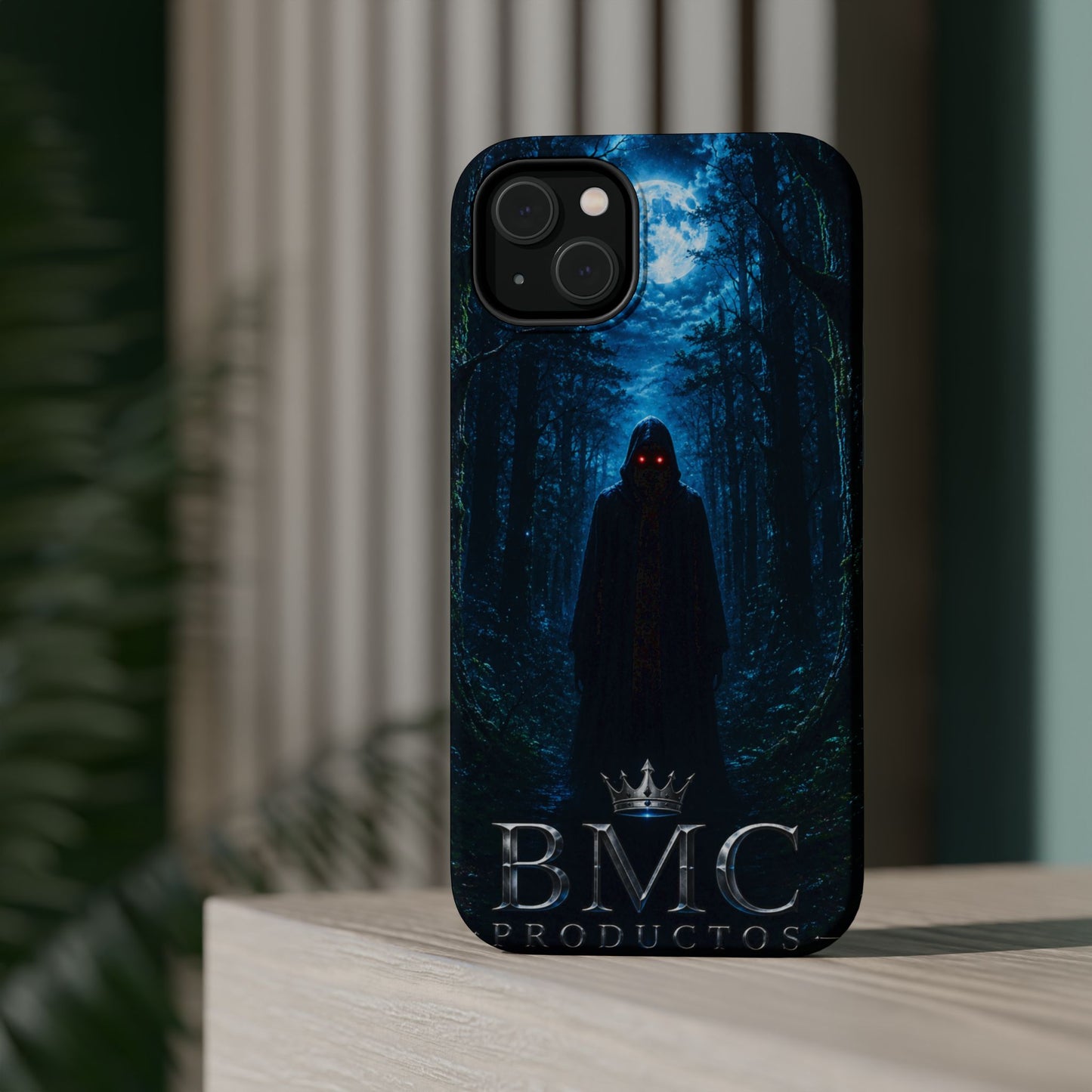 "Funda Magnética Reforzada🖤 El Vigía del Bosque Oscuro"