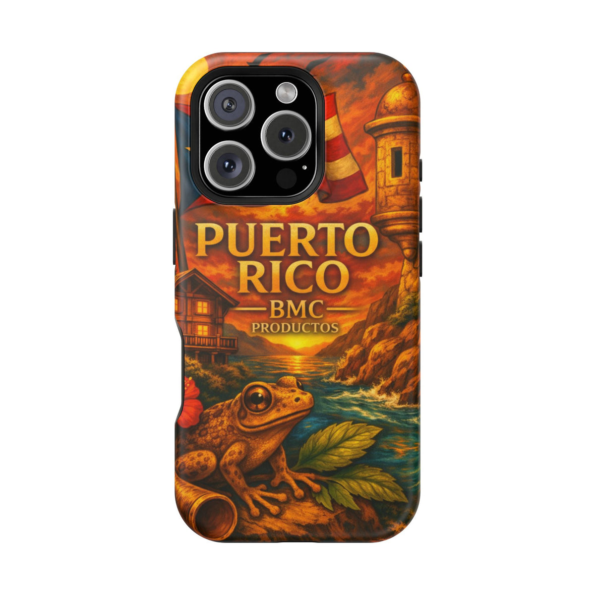 "Reinforced Magnetic Case Puerto Rico – Caribbean rhythm, soul, and color"