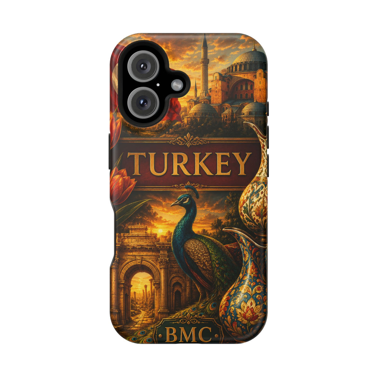 "Reinforced Magnetic Case Turkey✨ – Where East meets West"
