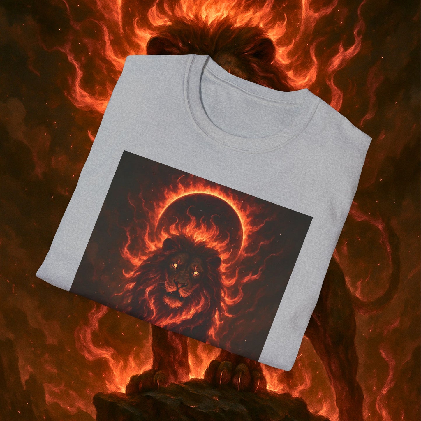 "Camiseta ♌ Leo — Soberano del fuego eterno"