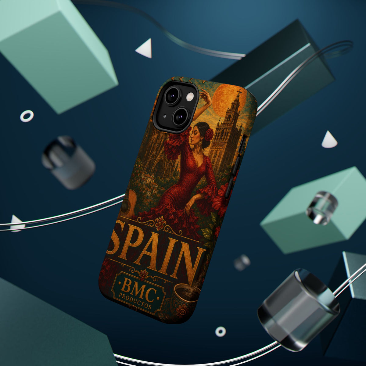 "Reinforced Magnetic Case Spain: Passion, Art, and Flavors That Make You Fall in Love 🎨💃🍷" 