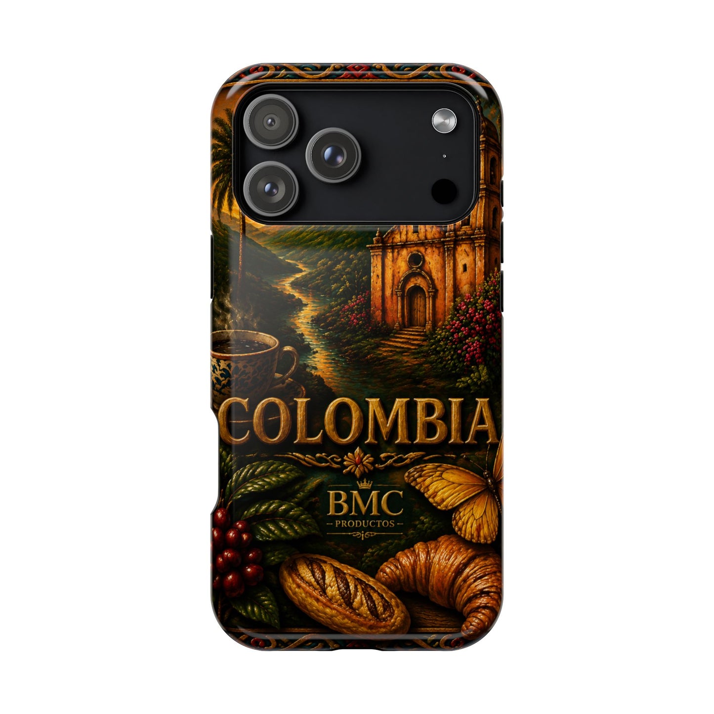 "Funda Magnética Reforzada Colombia: Magia de Colores, Café y Tradición ☕🎨🌄"