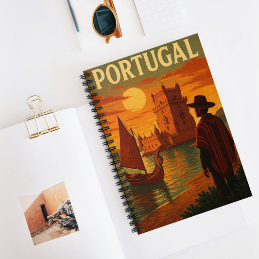 "libreta Portugal: Encanto Atlántico, Fados y Azulejos 🌊🎶🧿"