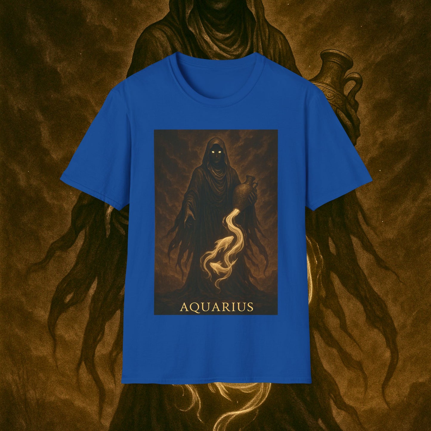 "Camiseta ♒ ACUARIO – El Visionario del Cielo y el Agua"