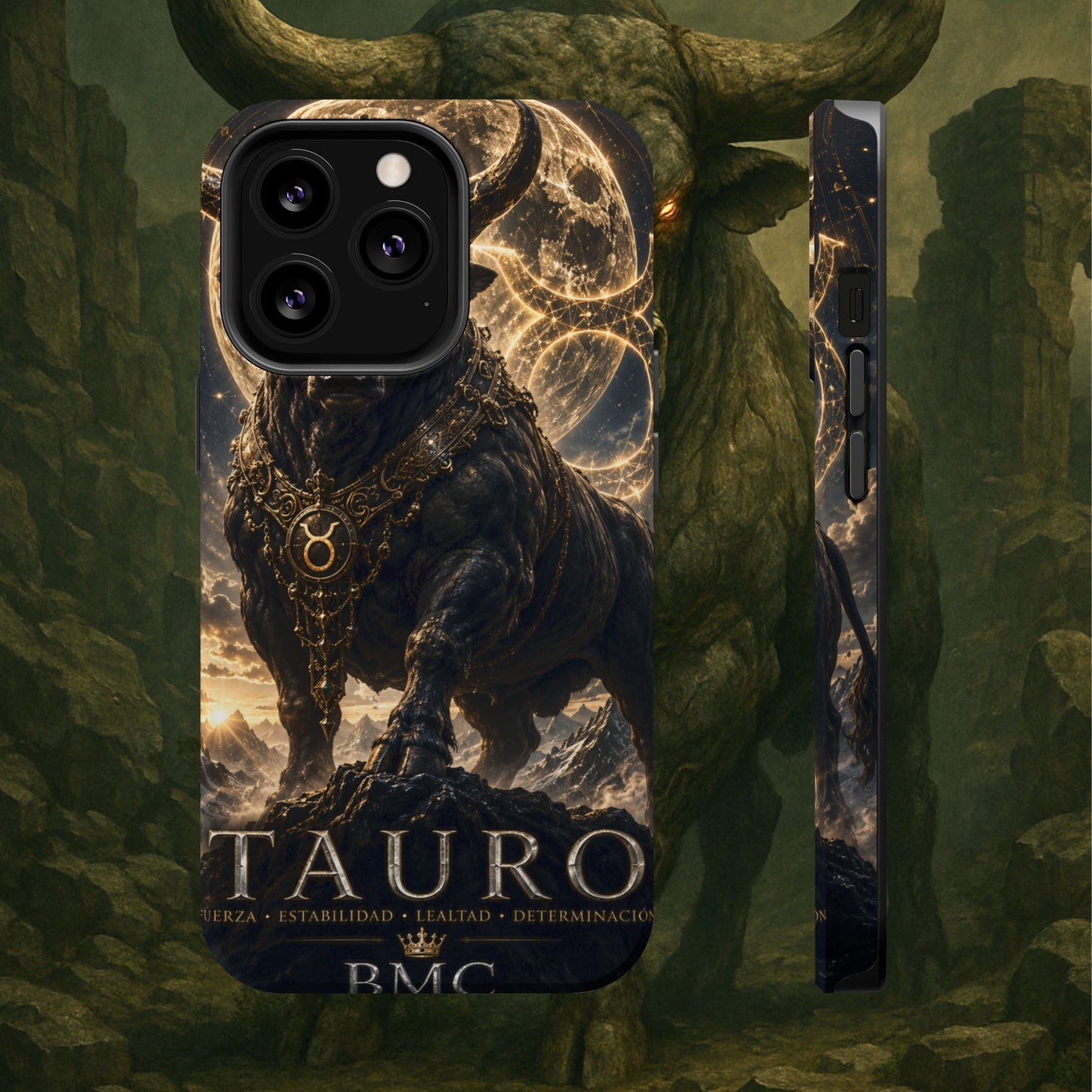 "Funda Magnética Reforzada♉ Tauro — Fuerza silenciosa de la tierra"