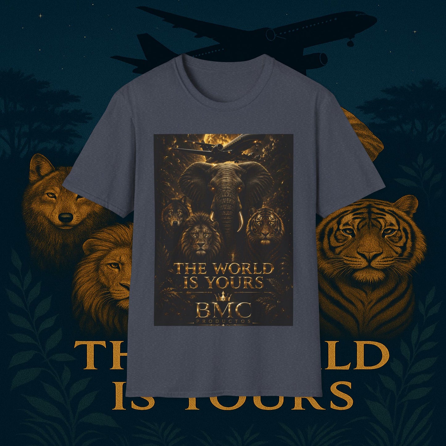 "Camiseta El mundo es tuyo"🌍✨