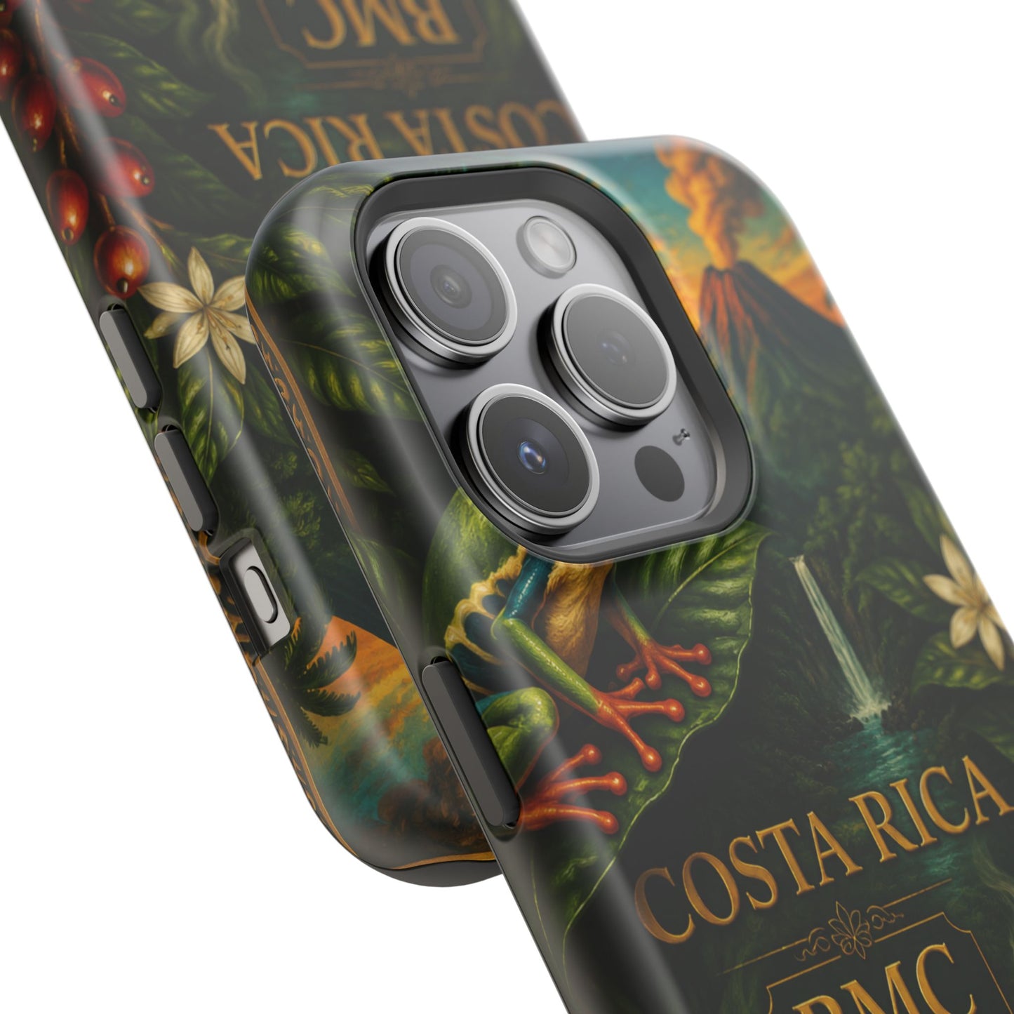 "Funda Magnética Reforzada Magnética Reforzada Costa Rica: Pura Vida entre Volcanes y Selvas 🌋🌴🦜"