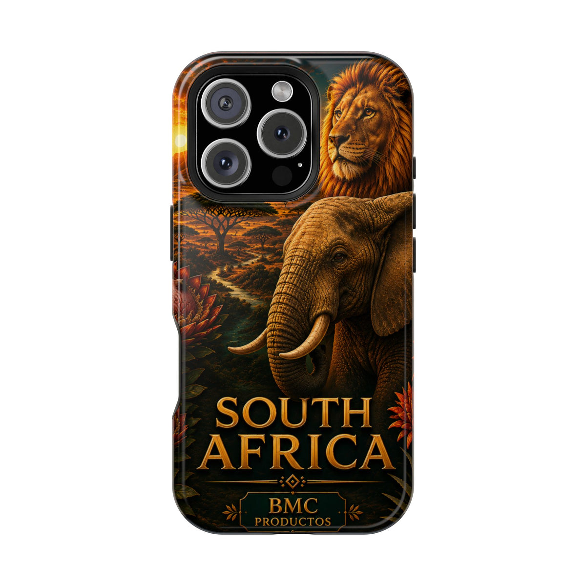 "Reinforced Magnetic Case South Africa 🌍 – A world of adventure and diversity"