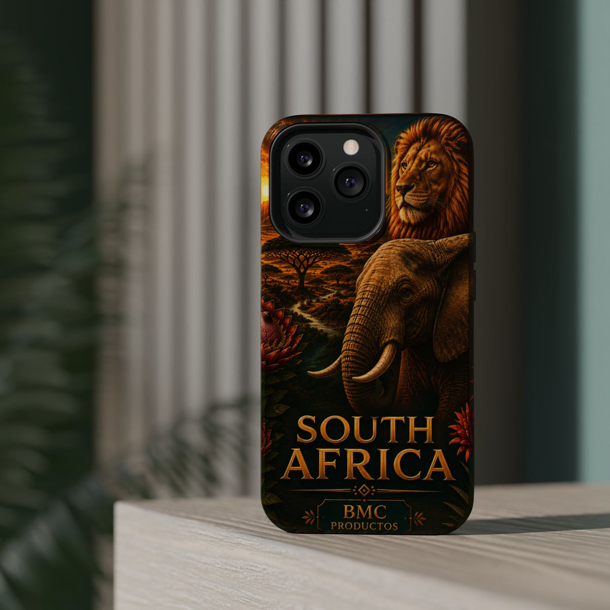 "Reinforced Magnetic Case South Africa 🌍 – A world of adventure and diversity"