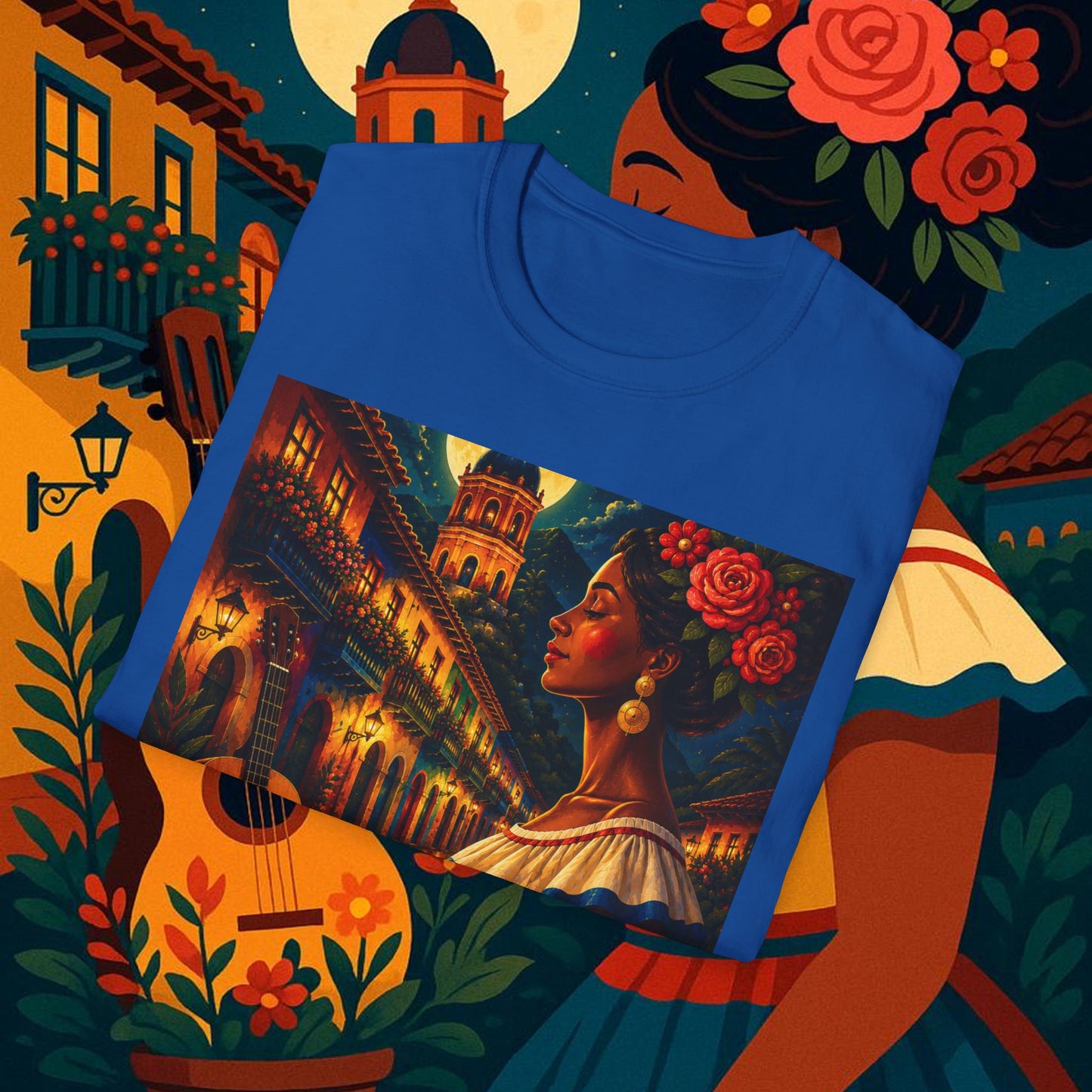 "Camiseta Colombia: Magia de Colores, Café y Tradición ☕🎨🌄"