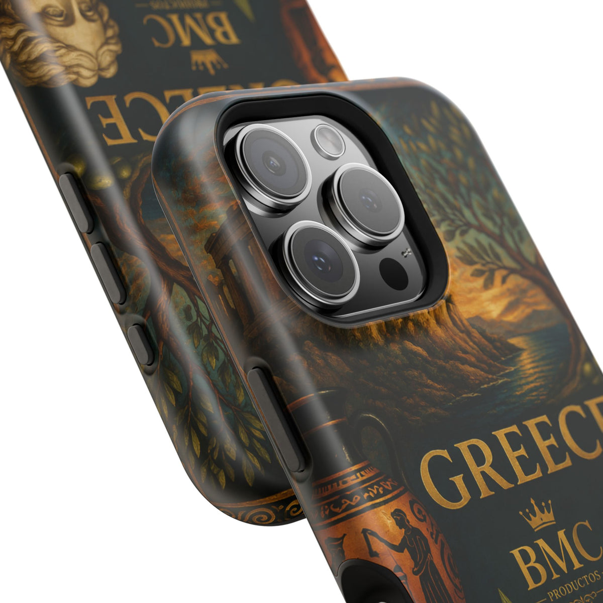 "Funda Magnética Reforzada Magnética Reforzada Grecia: Cuna de Dioses, Maravillas y Filosofía 🌊🏛️⚡"