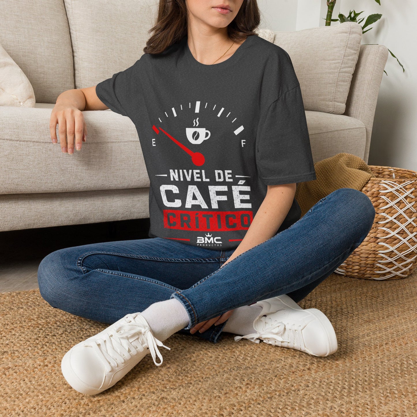 "Camiseta ☕ Nivel de Café: Crítico"