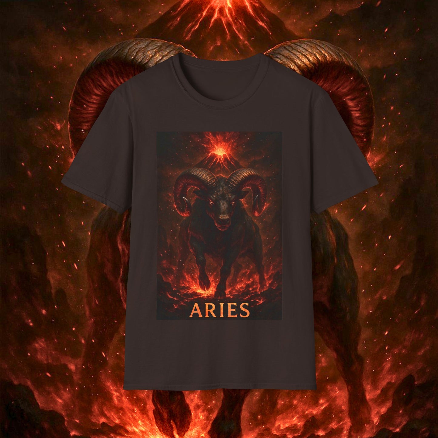 "Camiseta ♈ Aries — Espíritu de fuego"
