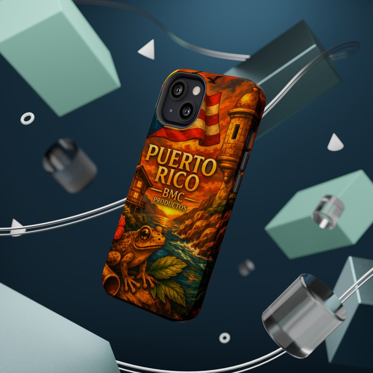 "Reinforced Magnetic Case Puerto Rico – Caribbean rhythm, soul, and color"
