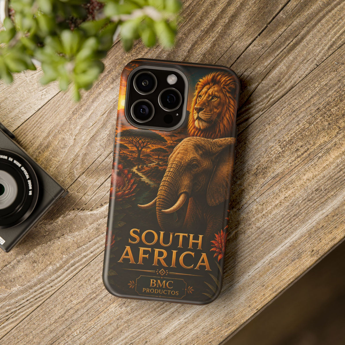 "Reinforced Magnetic Case South Africa 🌍 – A world of adventure and diversity"