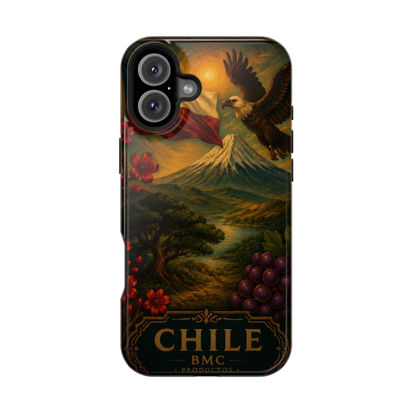 "Funda Magnética Reforzada Magnética Reforzada Chile: Naturaleza Indómita y Horizontes Eternos 🏔️🍇🏜️"