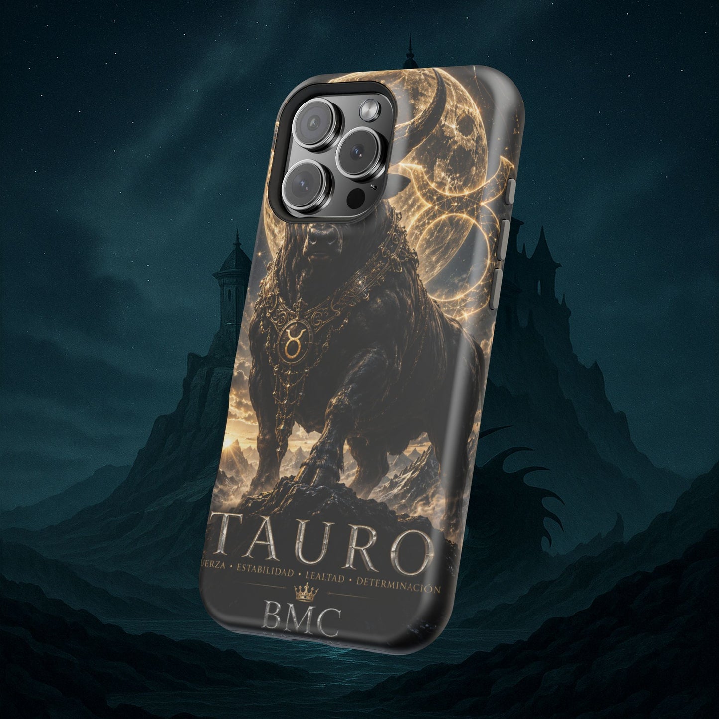 "Funda Magnética Reforzada♉ Tauro — Fuerza silenciosa de la tierra"