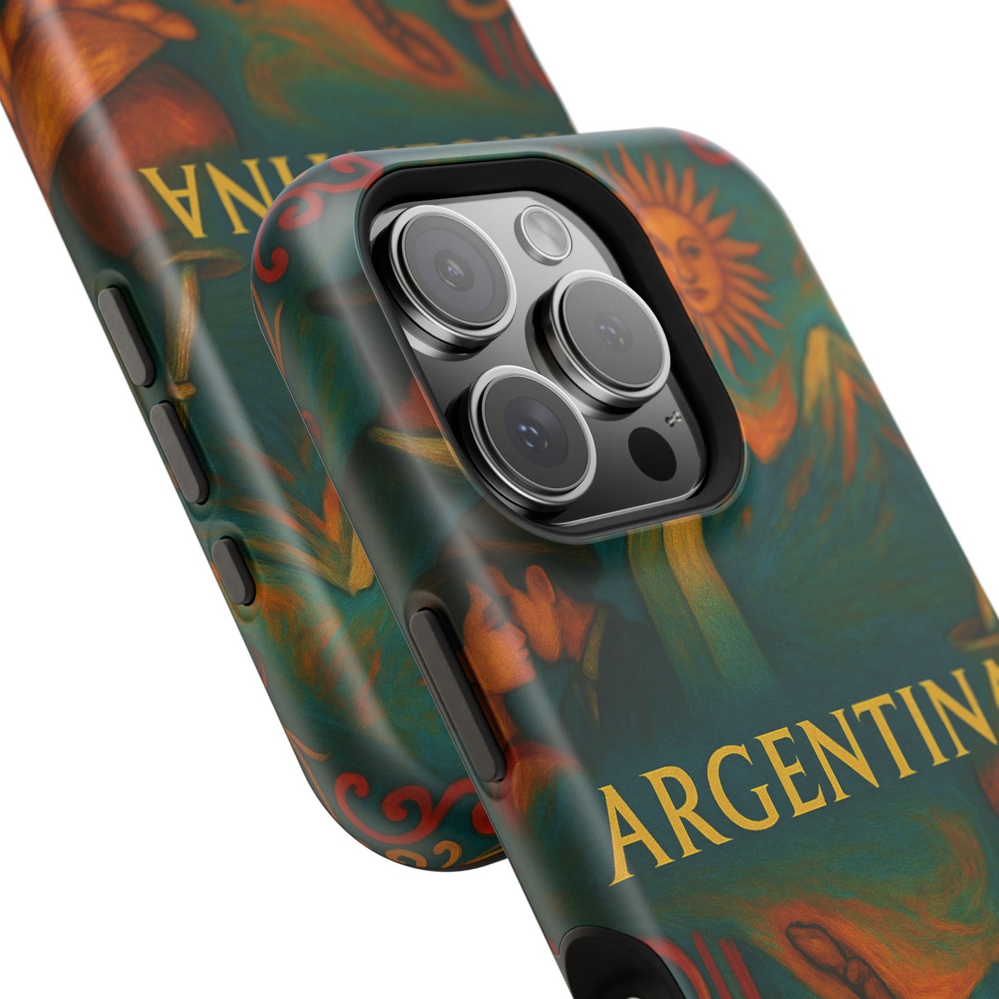 "Funda Magnética Reforzada Argentina: Pasión, Tradición y Tierra de Sueños🔥🏞️"