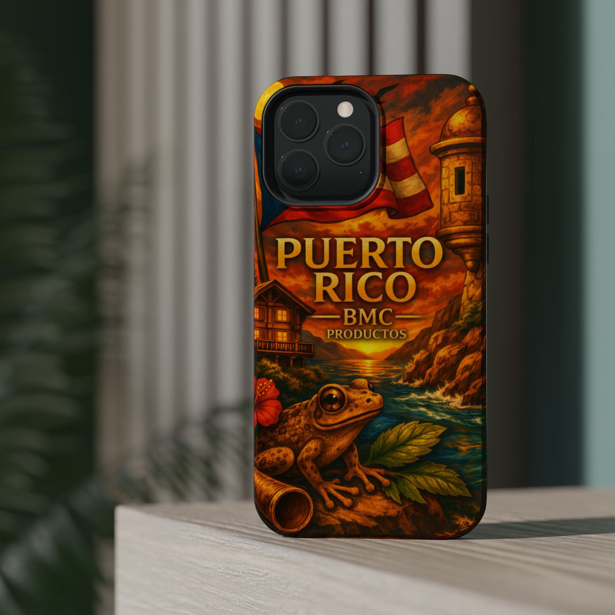"Reinforced Magnetic Case Puerto Rico – Caribbean rhythm, soul, and color"