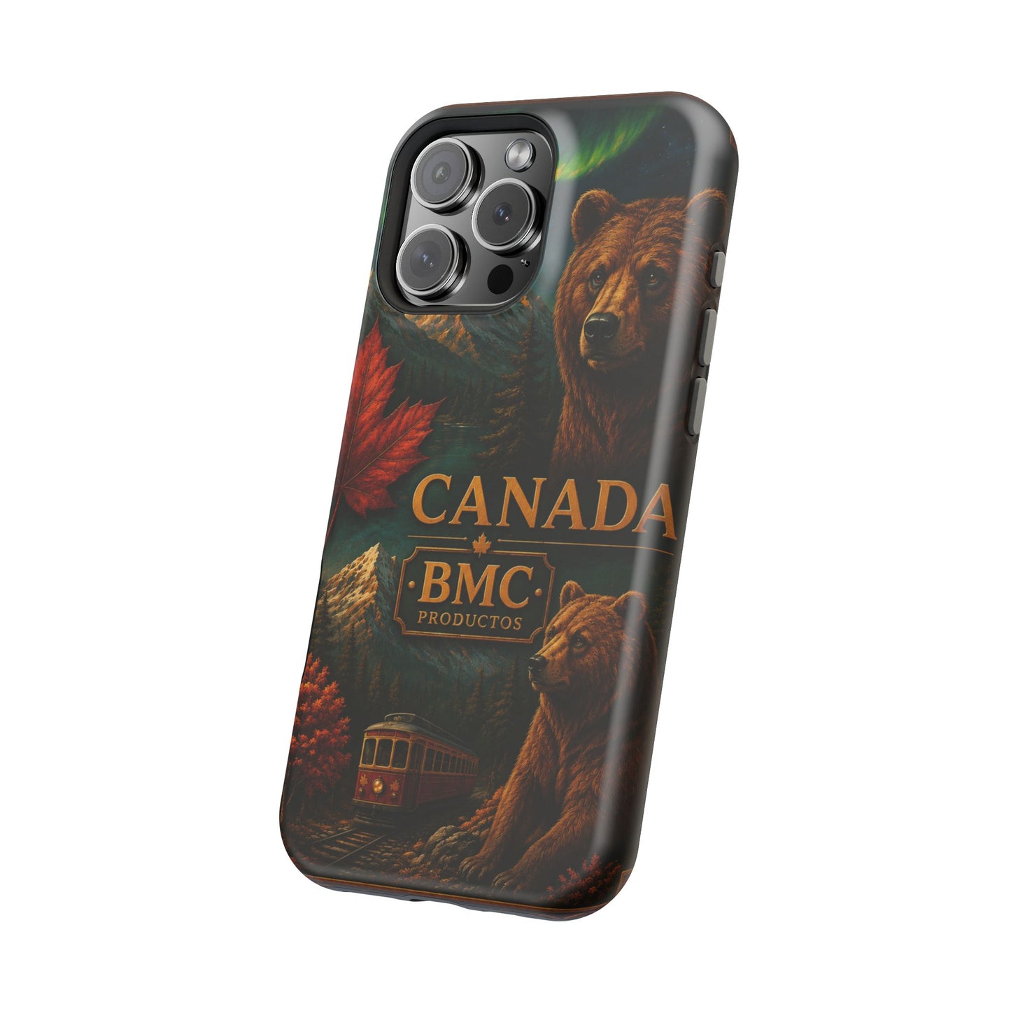 "Funda Magnética Reforzada Magnética Reforzada Canadá: Naturaleza Majestuosa y Espíritu Libre 🍁🏞️🦌"
