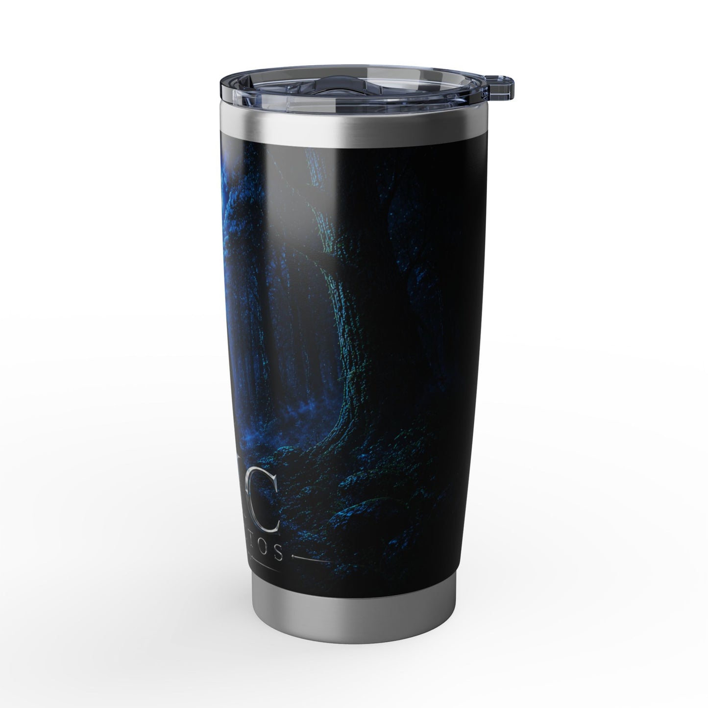 "Vaso Térmico Vagabond 20oz🖤 El Vigía del Bosque Oscuro"