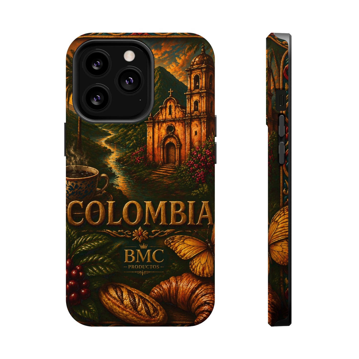 "Funda Magnética Reforzada Colombia: Magia de Colores, Café y Tradición ☕🎨🌄"