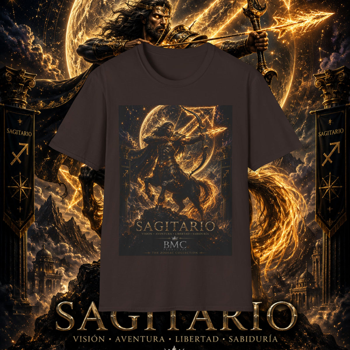 "Camiseta Sagitario – El Cazador del Horizonte"