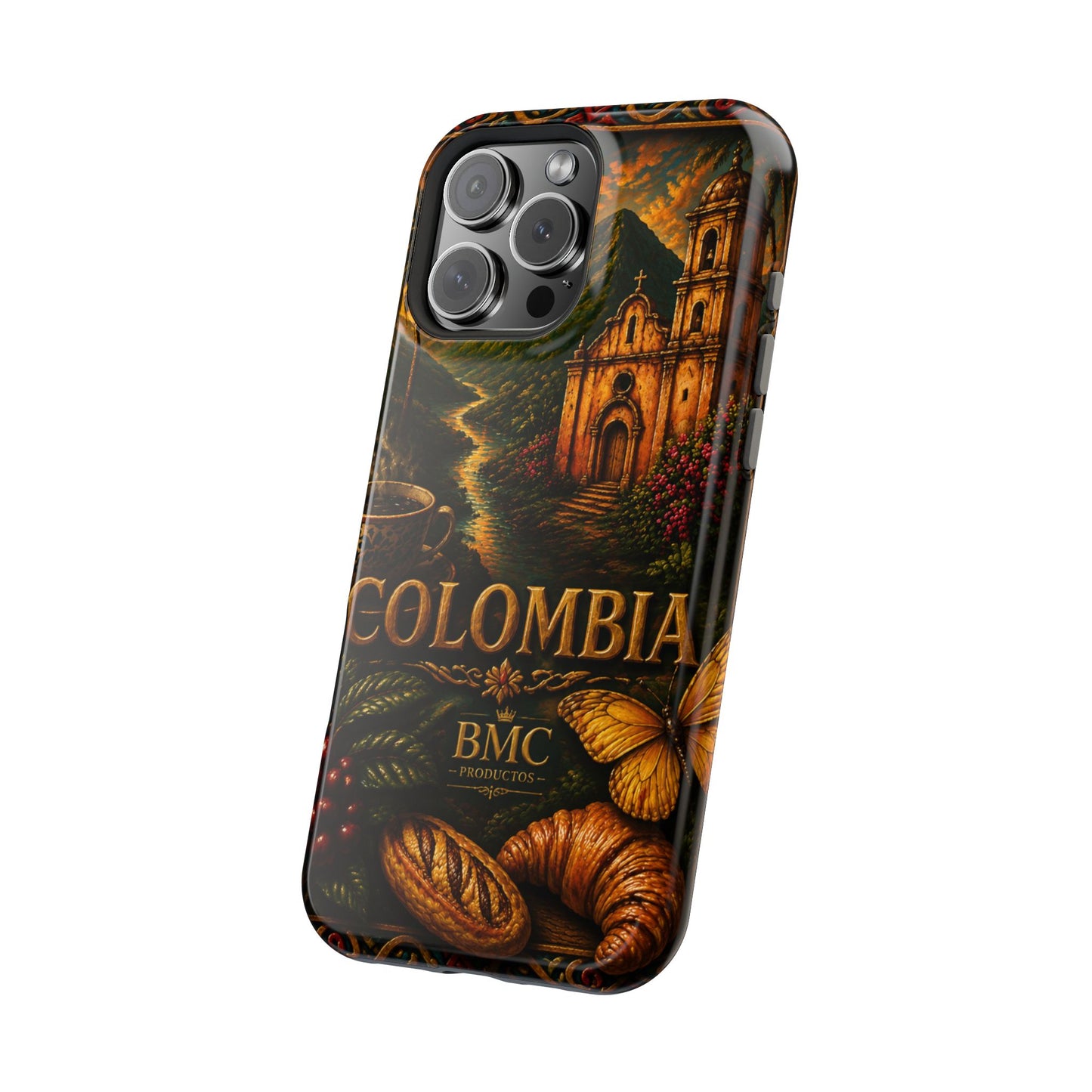 "Funda Magnética Reforzada Colombia: Magia de Colores, Café y Tradición ☕🎨🌄"