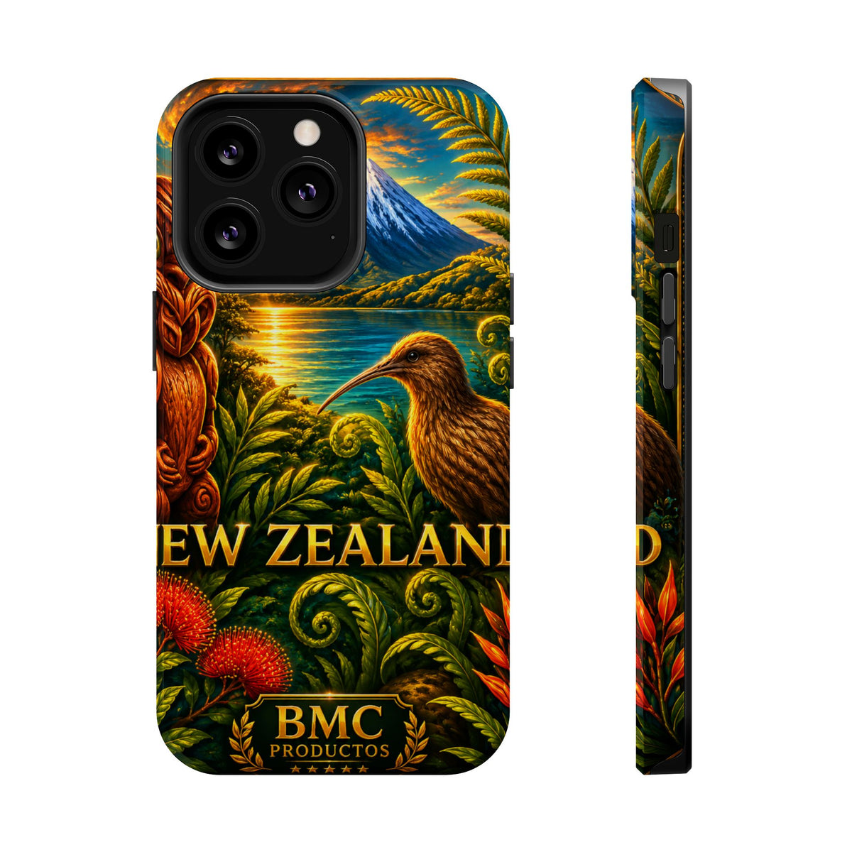 "New Zealand Reinforced Magnetic Case🏞️ – A paradise of nature and adventure"
