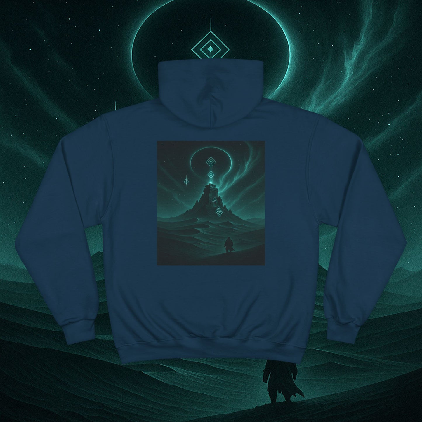 "Sudadera Premium Champion🐉 🪐Templo del Cosmos"