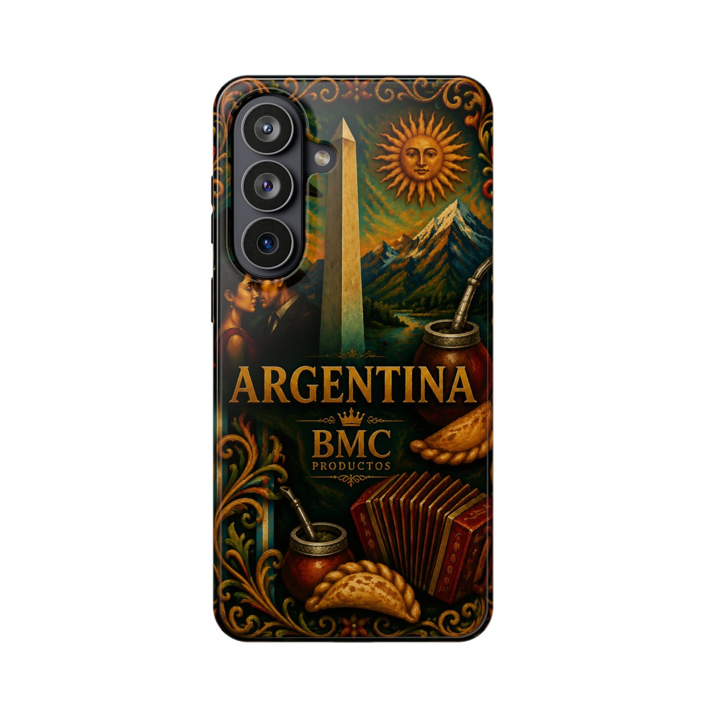 "Funda Magnética Reforzada Argentina: Pasión, Tradición y Tierra de Sueños🔥🏞️"
