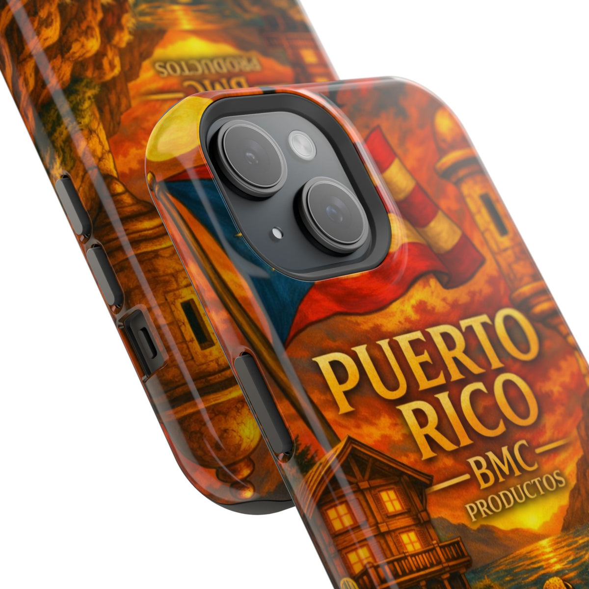 "Reinforced Magnetic Case Puerto Rico – Caribbean rhythm, soul, and color"