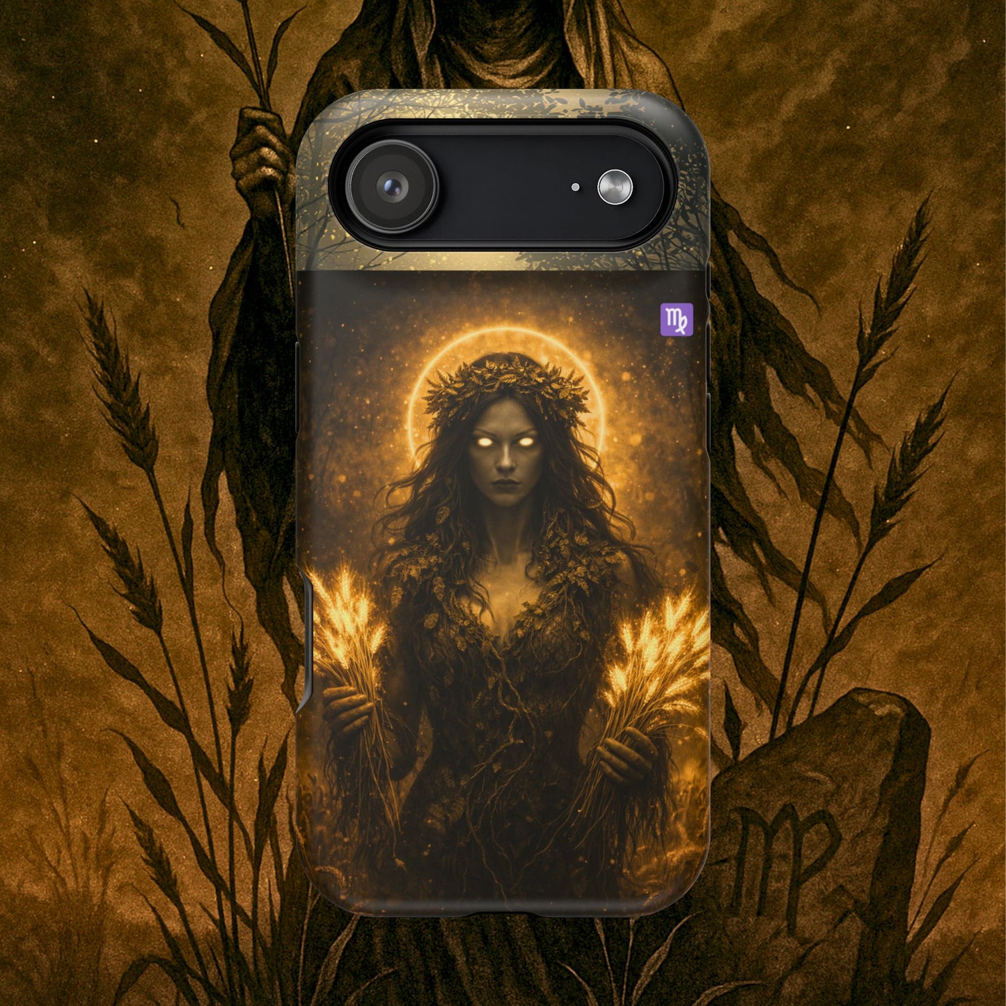 "Funda Magnética Reforzada ♍ Virgo-La Guardiana del Conocimiento"
