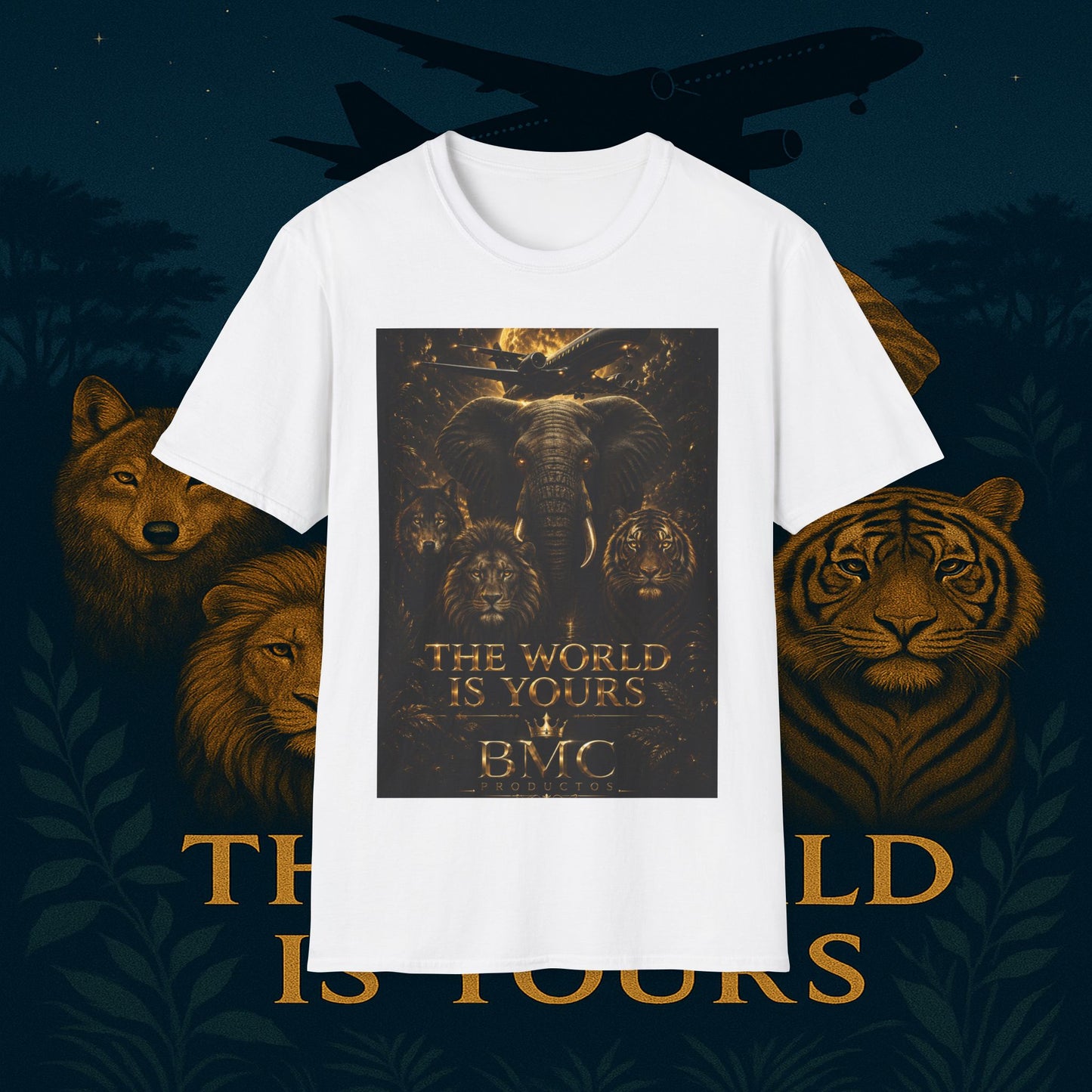 "Camiseta El mundo es tuyo"🌍✨
