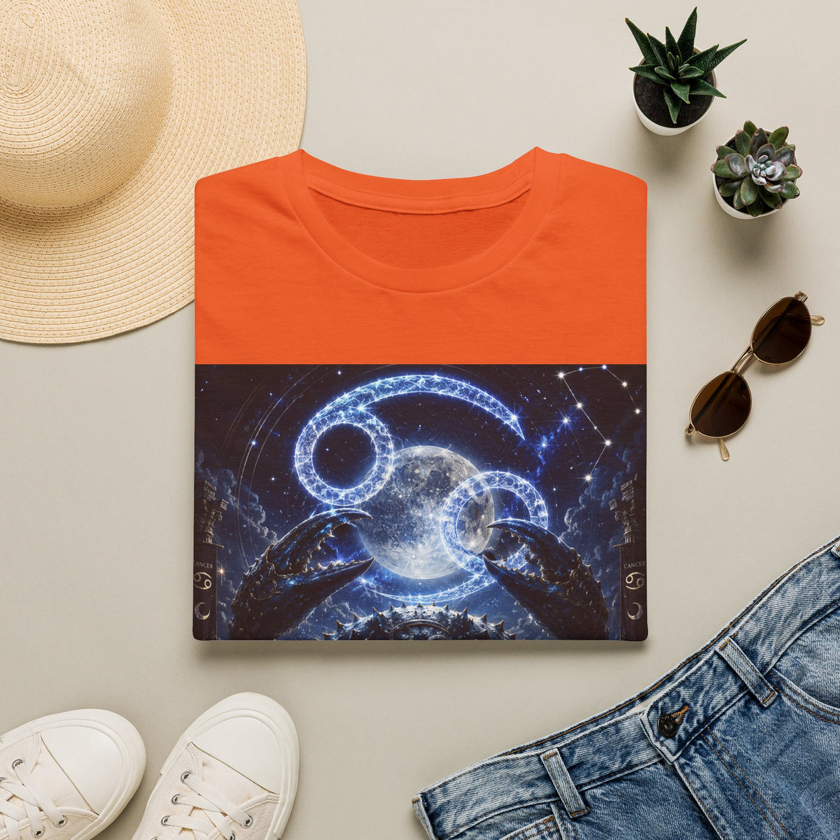 "Camiseta ♋ Cáncer — Guardián de las profundidades"