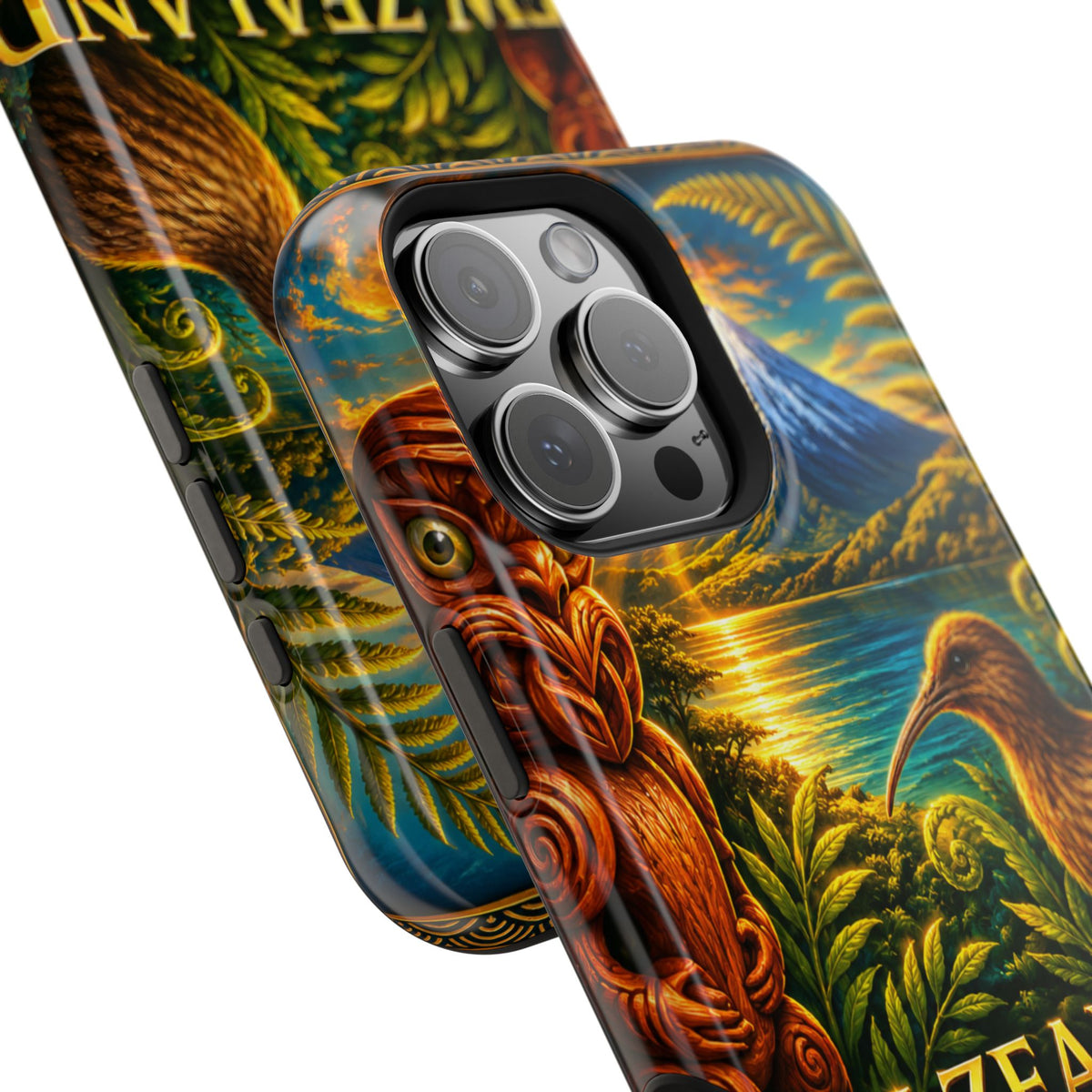 "New Zealand Reinforced Magnetic Case🏞️ – A paradise of nature and adventure"