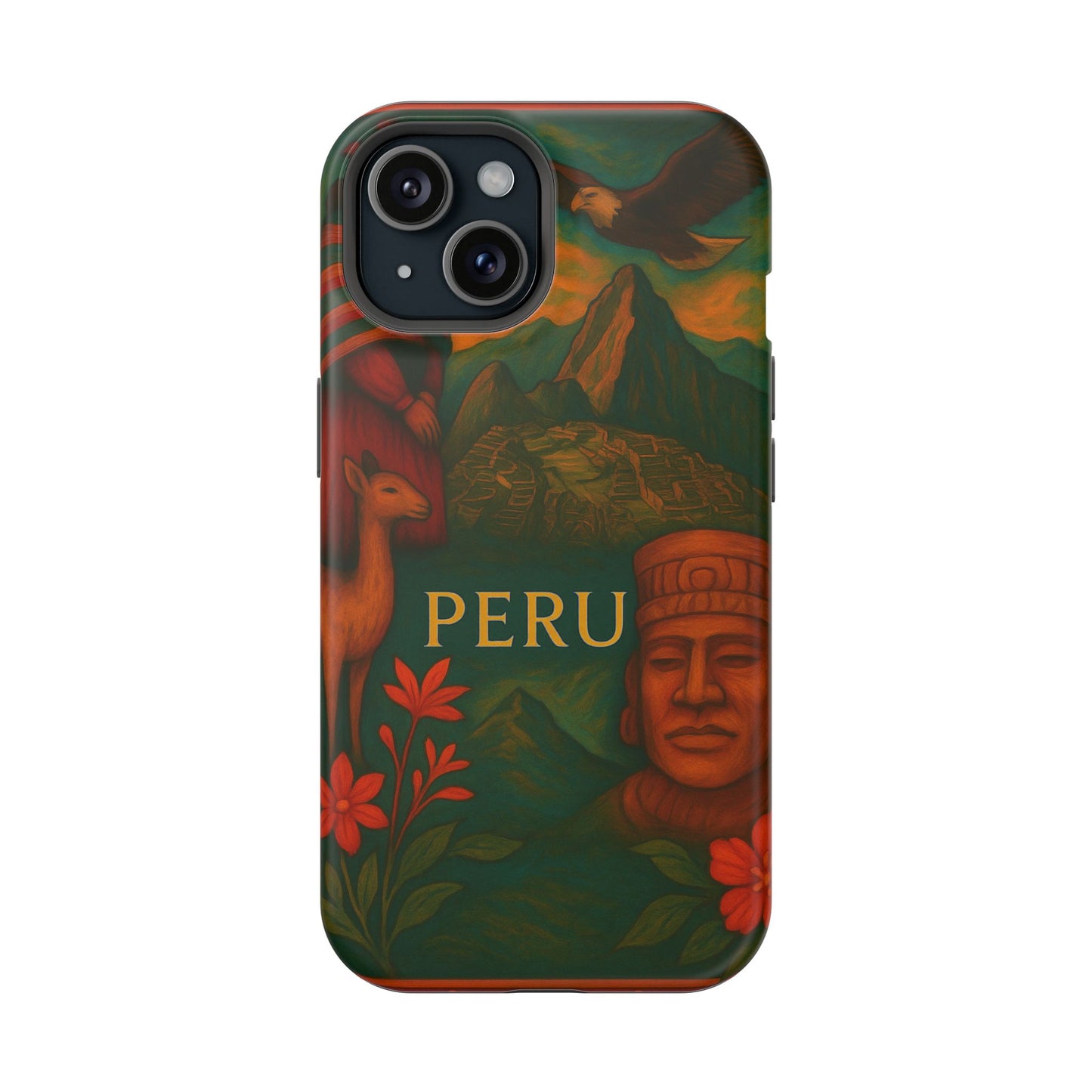 "Funda Magnética Reforzada Perú: Misticismo, Historia y Maravillas Eternas 🏔️🦙🛕"
