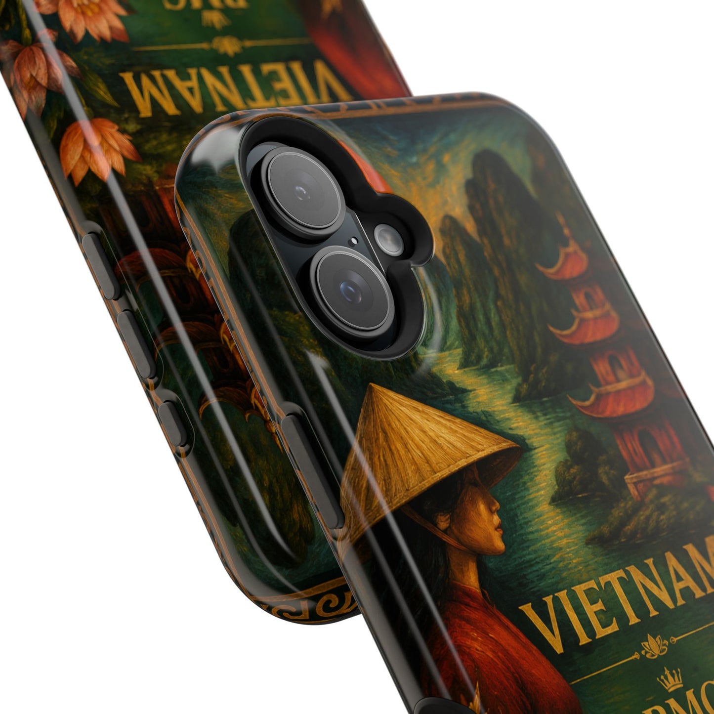 "Funda Magnética Reforzada Magnética Reforzada  Vietnam: Tradición, Naturaleza y Leyendas Ancestrales 🎋🏯🐉"